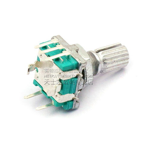 数字带开关电位器 柄长15MM 梅花柄 编码器 旋转编码开关 - 图3