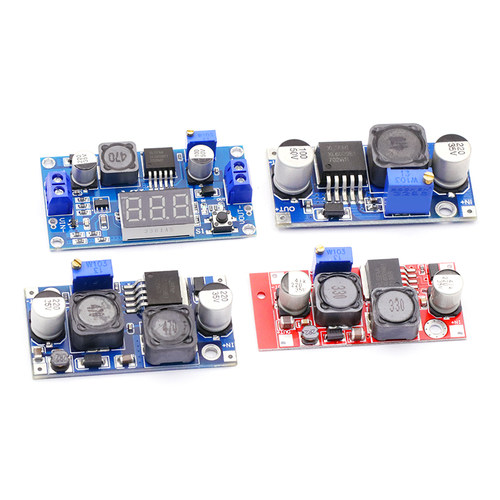 XL6009 DC-DC升压可调稳压电源模块宽电压输出4A电流9v/12v升24V - 图0