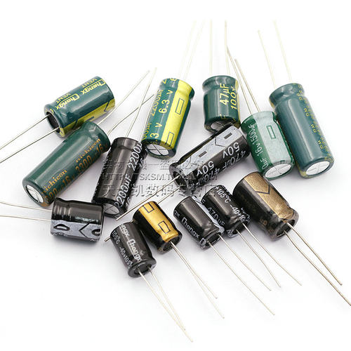 直插铝电解电容器10*13 8*12MM 25V 35V 50V 63V 10UF 47UF 100UF - 图3