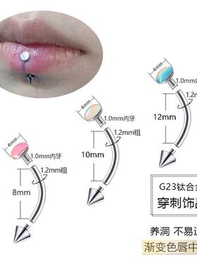 银禾独特内螺纹渐变色爆