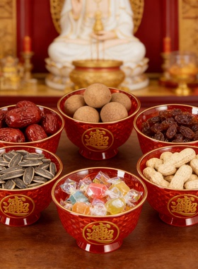 家用水晶斋寺庙供奉礼佛装饰碗