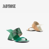 Летние высокие слайдеры, сандалии, тапочки, европейский стиль