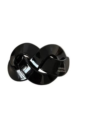 Korean Style Acetic Acid Arc Cross Twists Elastic Hair Band