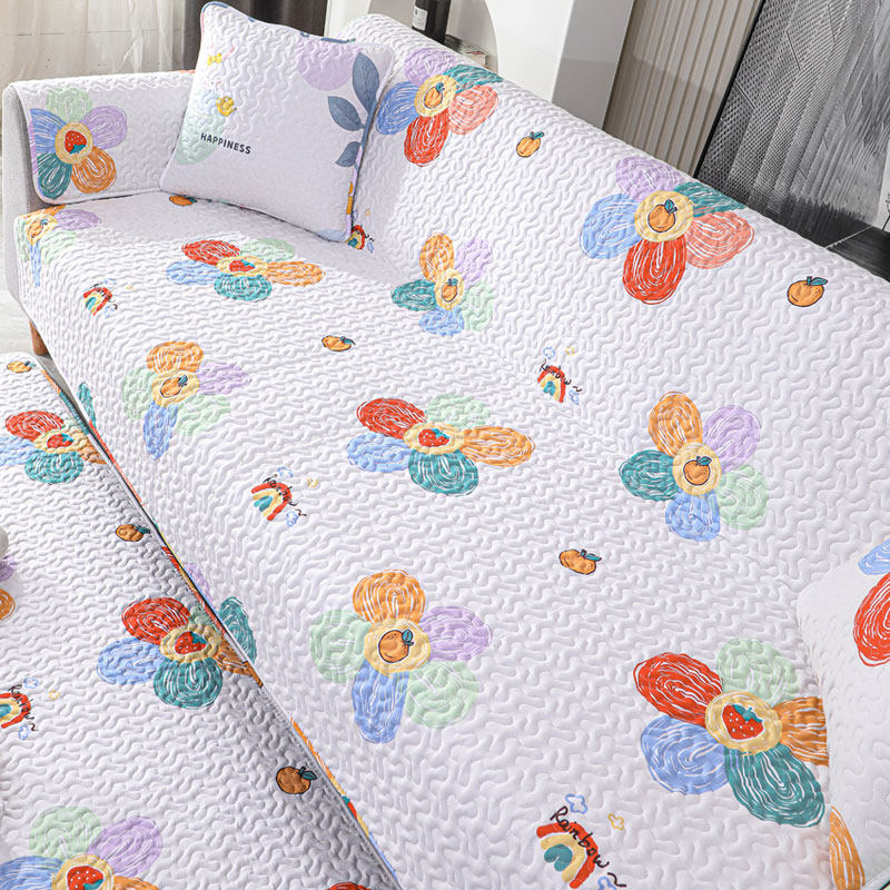 全棉沙发巾防滑四季通用布艺沙发垫简约现代万能沙发套罩全盖北欧,淘宝优惠券,粉丝福利购,淘宝优惠卷