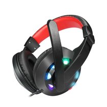 A65 luminous headphones computer earphones headphones with microphone promotion promotional single-insert headphones