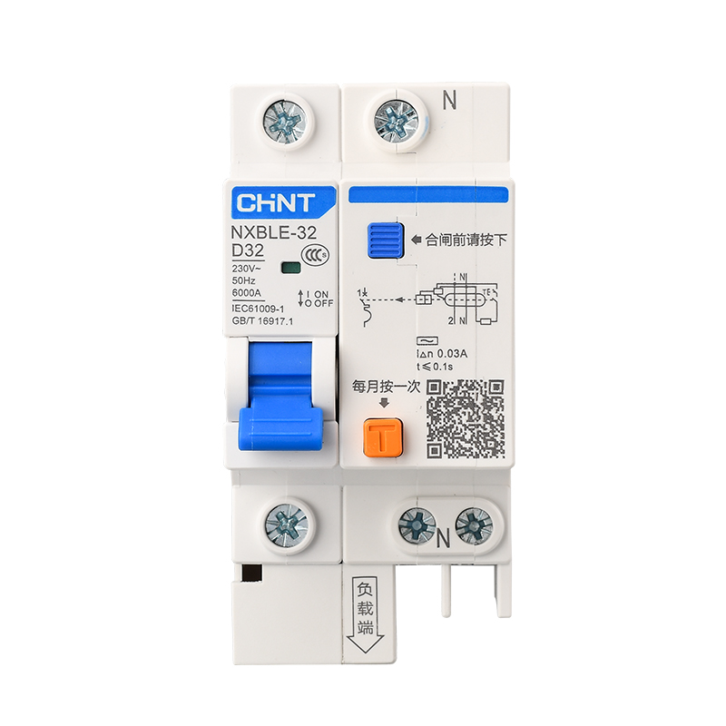 正泰漏电断路器NXBLE 32A1P2P3P+N4P动力型D型小型触电保护工厂用 - 图1