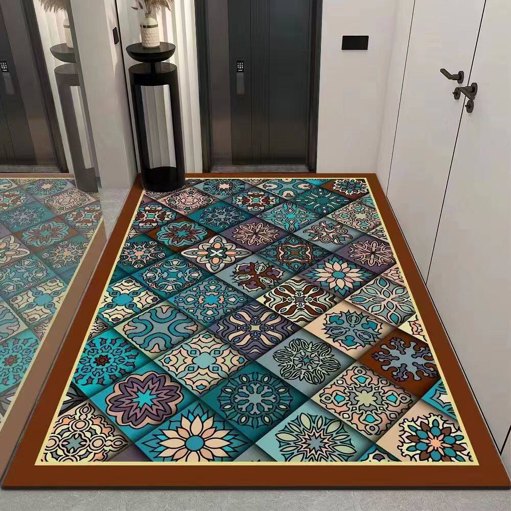硅藻泥入户门垫玄关脚垫吸水防滑厨房垫可裁剪卫生间浴室定制地毯,淘宝优惠券,粉丝福利购,淘宝优惠卷