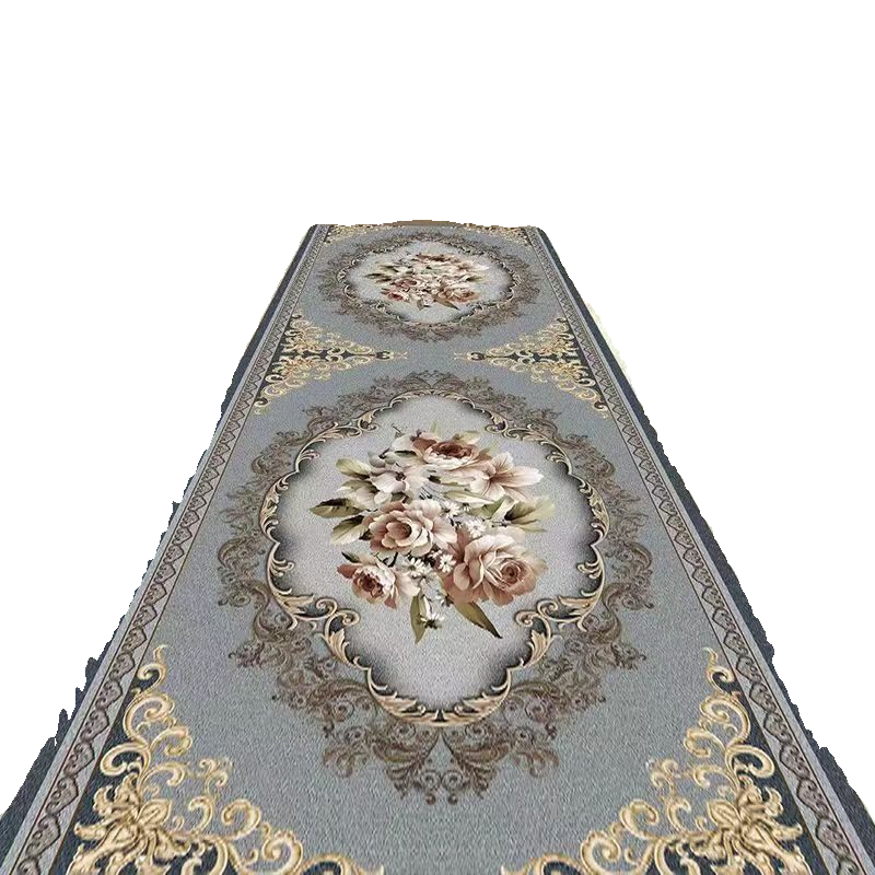 高档中式走廊长地毯酒店楼道防滑耐磨可裁剪脚垫家用客厅过道定制,淘宝优惠券,粉丝福利购,淘宝优惠卷