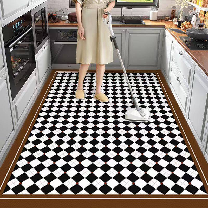 美式厨房地垫硅藻泥吸水吸油防滑耐脏满铺家用加厚可裁剪免洗脚垫,淘宝优惠券,粉丝福利购,淘宝优惠卷