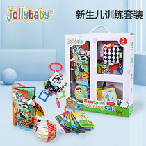 jollybabynewborn training kit gift box boob book early to teach baby boy ripping not rotten puzzle toy gift