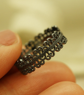 蕾丝镂空开口韩版指环饰品JZ02