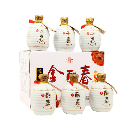 塔牌10年金丽春350ml*六瓶装整箱十年基酒半干型花雕酒绍兴产黄酒 - 图3