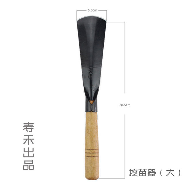 Two-piece set of potted vegetable gardening tools for children with shovel and spoon