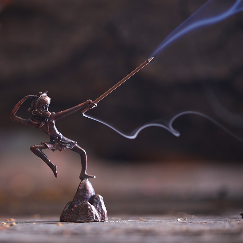 创意大圣香插香座线香炉家用室内线香托茶道小摆件檀香沉香香薰炉,淘宝优惠券,粉丝福利购,淘宝优惠卷