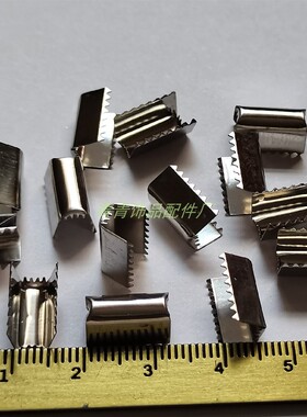 5*12mm有齿不锈钢卡扣头绳绳子