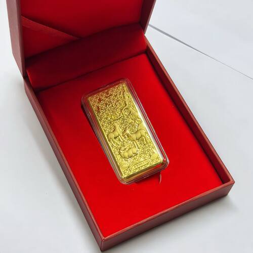 足金999三羊开泰金条黄金生肖羊金钞送朋友送长辈生日开业乔迁礼 - 图2