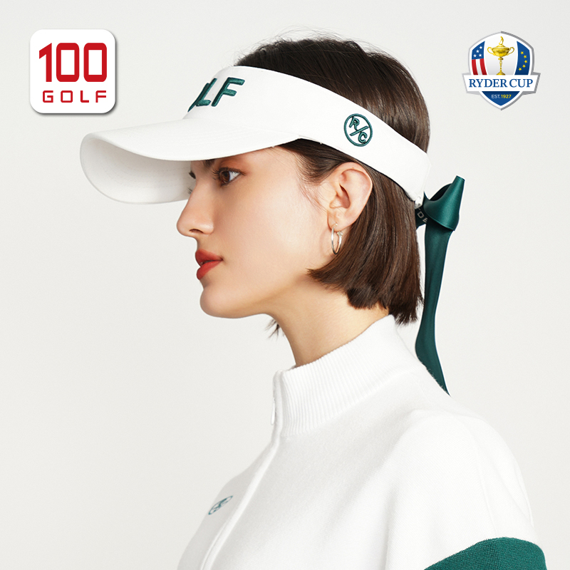 RyderCup莱德杯高尔夫球帽女全新时尚无顶帽大檐帽遮阳运动女帽 - 图1