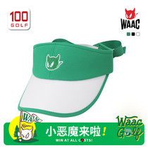 WAAC Little Devil Golf Hat Women 23 New products WAACKY Ribbon Fashion Personality Shading Without Top Hat