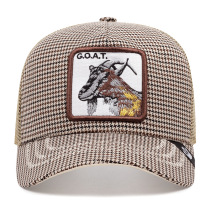 Foreign Trade New Grit Animal Baseball Cap Tennis Cap Sports Duck Tongue Cap Sun-Proof Breathable Mesh Cap Goat Cow