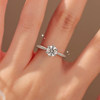 IGI certificate cultured diamond ring 1 carat synthetic cultured diamond ring for wedding proposal and gift to girlfriend