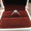IGI certificate cultured diamond ring 1 carat synthetic cultured diamond ring for wedding proposal and gift to girlfriend