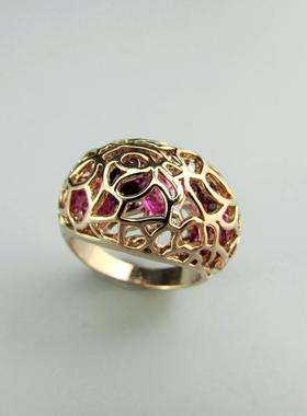 夸张中古戒指气质小首饰品百搭