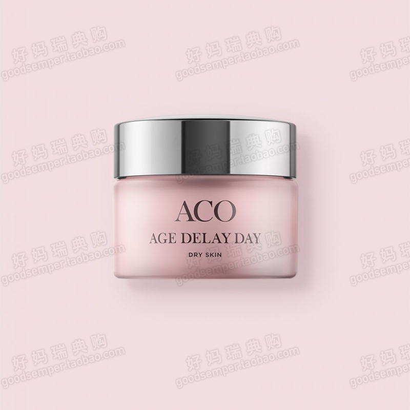 现货 | 新版 瑞典ACO抗衰老滋润日霜50ml 干性肌肤 SPF15防晒面霜 - 图2