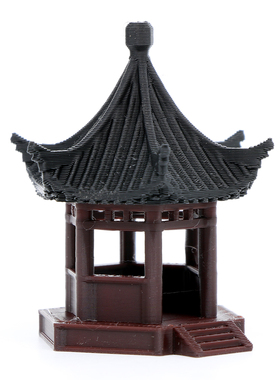 假山装饰摆件微景观盆景造景小摆件高鱼缸装饰造景摆件3D打印塑料