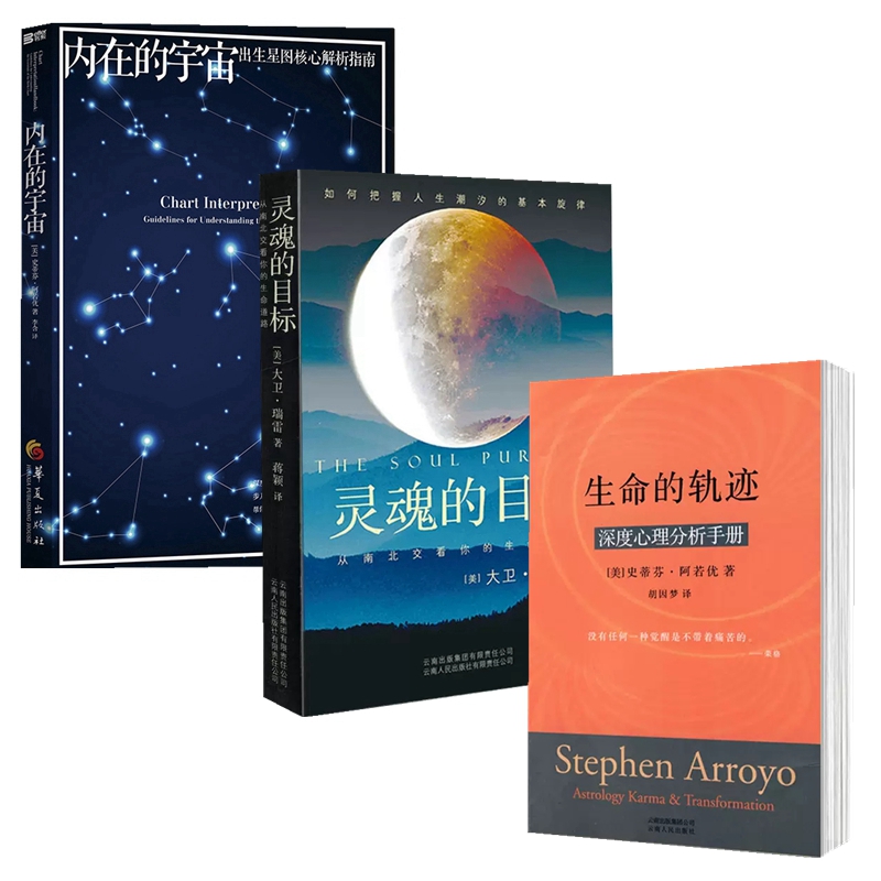 现货速发9册】内在的天空+当代星研究+生命四元素+顺逆皆宜的人生人生的十二个面向+生命的轨迹+灵魂的功课+灵魂的目标内在的宇宙 - 图1