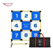 YikunDiscDish flying disc Jiugong Team flying disc tossing a quasi-gaming group to build props equipment for parent-child entertainment