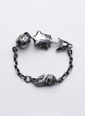 手工制作手链主师纯银原创情侣