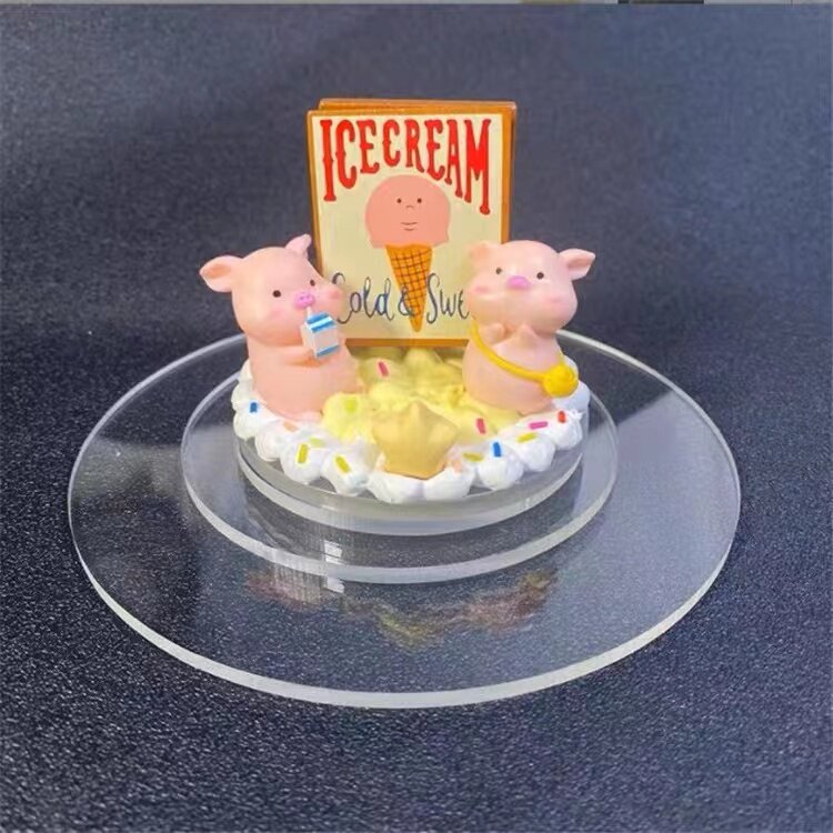 手工编织圆形透明盖子亚克力板圆盘圆板有机玻璃垫片,淘宝优惠券,粉丝福利购,淘宝优惠卷