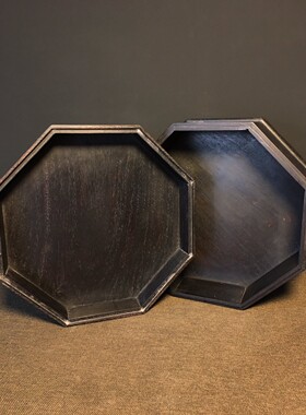 古玩收藏品老物件老货纯手工紫檀木百宝镶嵌八宝盒首饰盒珠宝盒