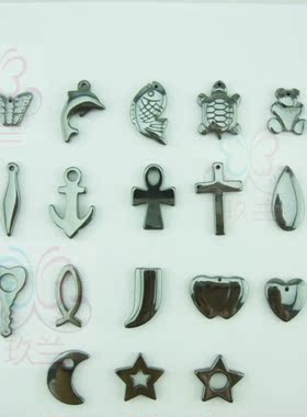 黑胆石挂件项链保健礼品吊坠