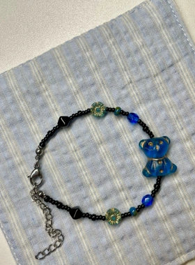软糖熊 原创手链 甜酷风 捷克琉璃手链