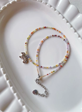 本命年项链马年手作原创小众款