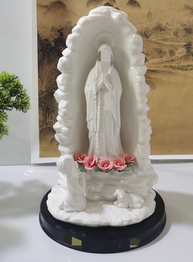 礼物轻奢客厅稀罕高端大气上档次饰品家用羔羊摆件高档陶瓷礼品