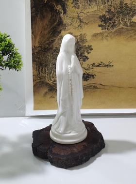 创意礼物高级感家三口轻奢客厅饰品巴西摆件高档陶瓷家庭羔羊礼品