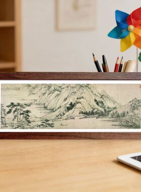 相框摆台装饰画富春山居图