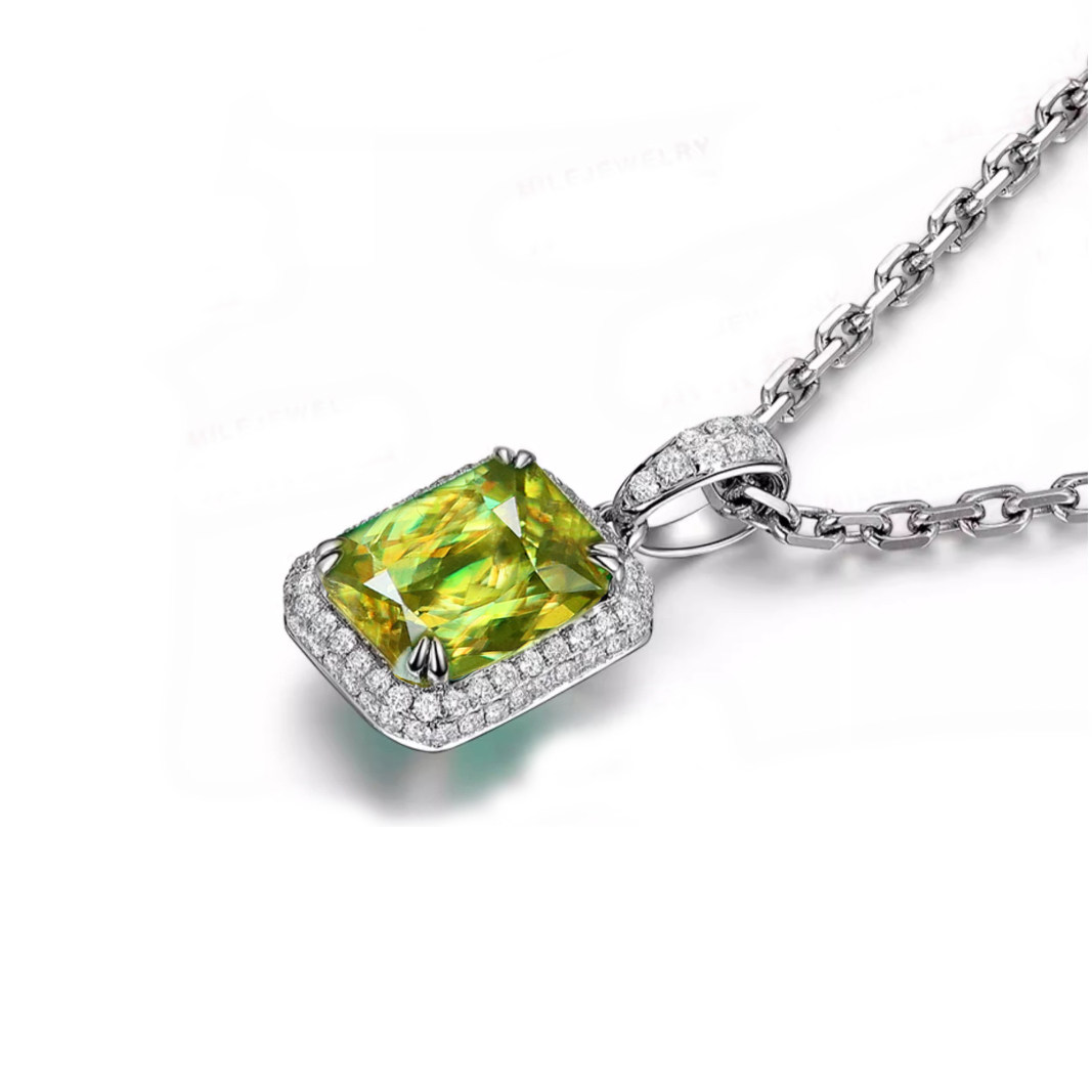 XS3 natural stone colored gemstone fine cut faceted 18K gold inlaid ring earring bracelet pendant spot new product