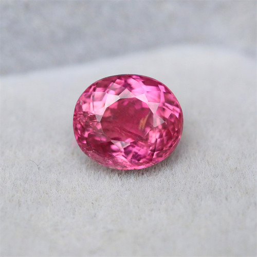 BX3巴西天然碧玺电气石裸石18K金镶嵌定制吊坠戒指项链时尚精品 - 图2