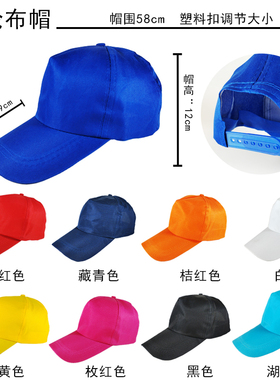青年志愿者广告帽子定制logo现货