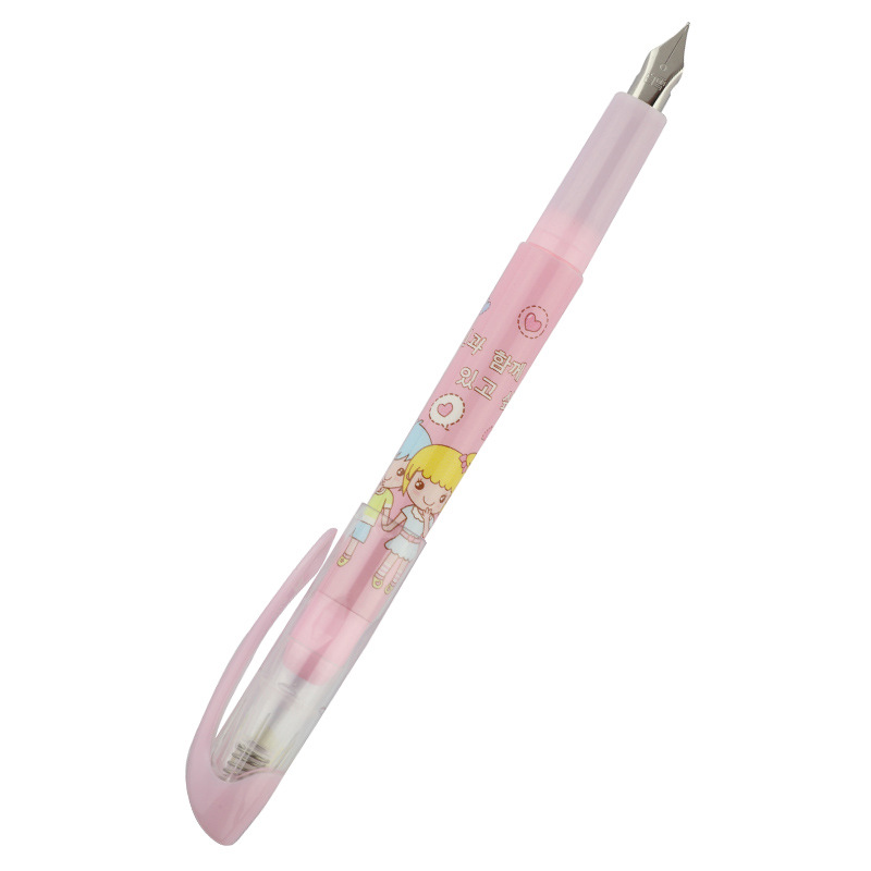 白雪 M-19魔力可擦换囊直液式钢笔含墨囊大容量学生钢笔批发