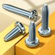 Galvanized disk head cross triangular teeth