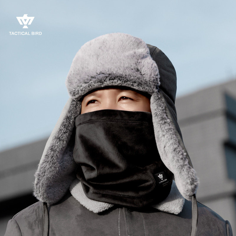 战术鸟冬季骑车保暖帽男骑行防寒防风雷锋帽户外加绒东北加厚护耳,淘宝优惠券,粉丝福利购,淘宝优惠卷