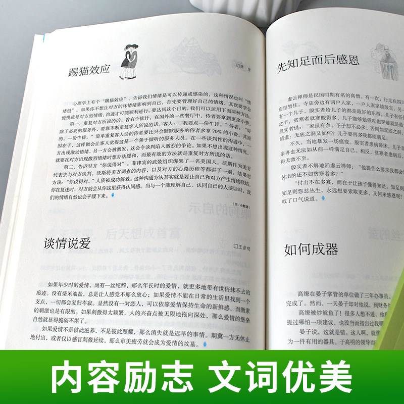 意林18周年纪念书ABCD版中高考选美文作文素材写作灵感初中版小学优美句子积累中高考热点作家文章励志畅销期刊课外阅读书籍杂志