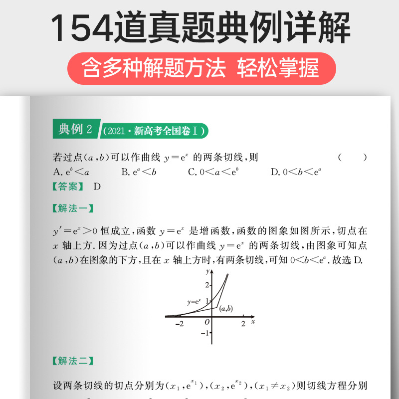 2024版蝶变数学高中导数专题训练必刷题高考导数的秘密与解题大招压轴题题型与技巧全归纳决定性满分突破大题之路你真的掌握了吗-图1