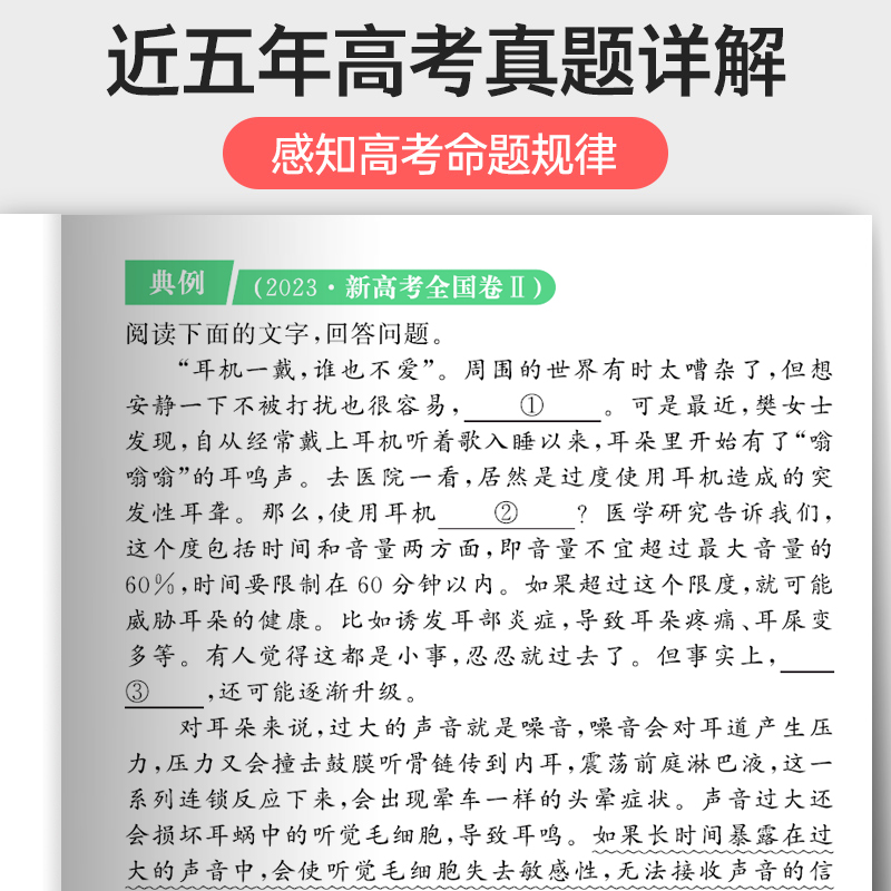 2024版蝶变语文高中语言文字应用专题突破训练高考语文复习资料基础技能运用修辞病句修改必刷题文学常识选择题强化真题模拟题