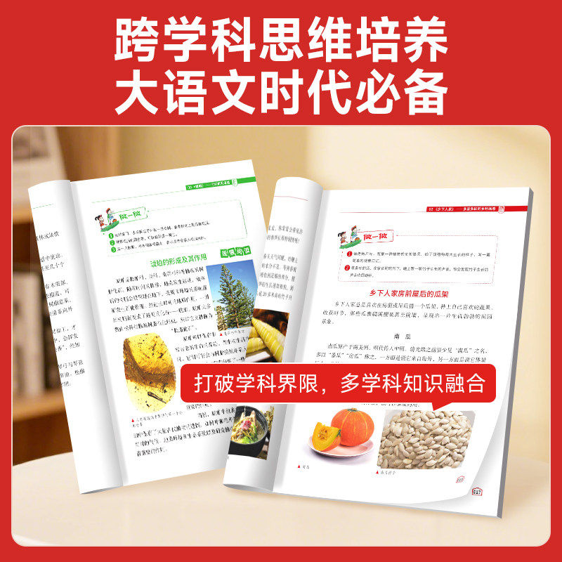 2026春阳光同学博物课堂一二三四五六年级下册小学生语文同步课本教材课外阅读理解专项训练大百科全书文学常识写作文素材积累上册