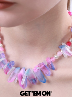 设计感个性风格情侣项链